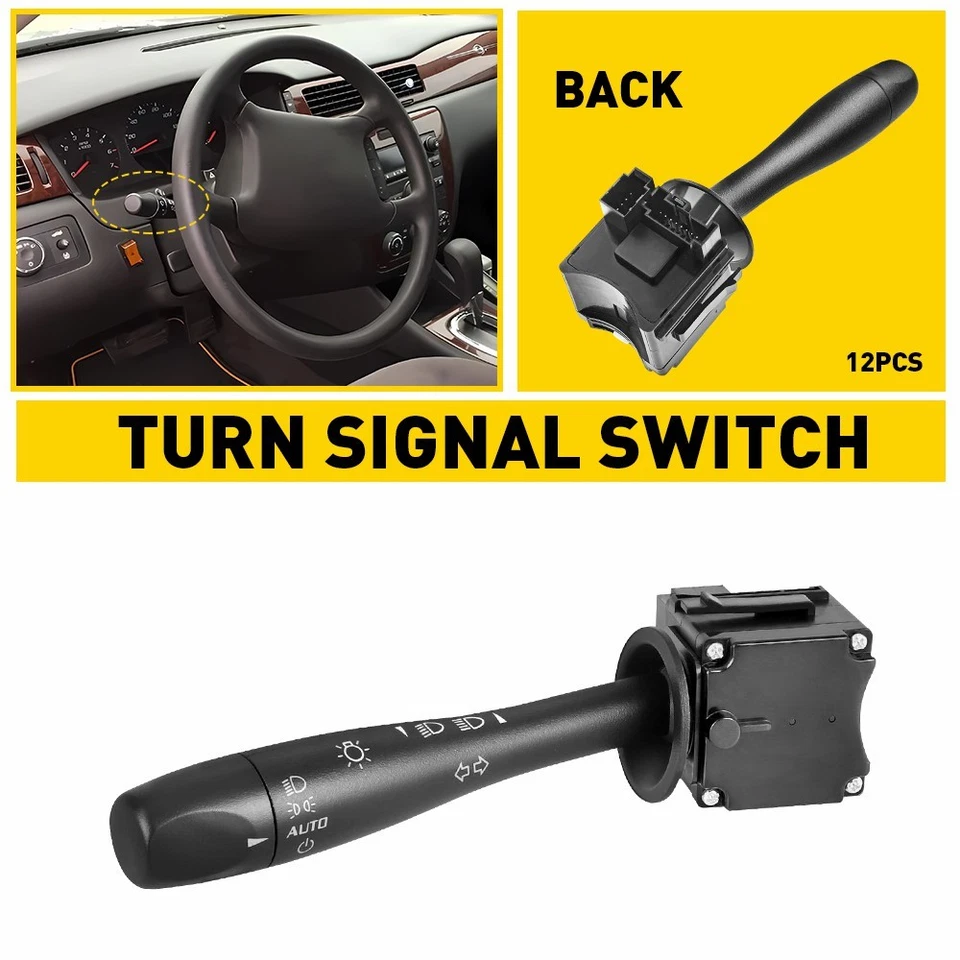 Interruptor de señal de giro de alta calidad 15840243 para Chevrolet Malibu 2,2 L 3,5 L 2004-12 Foto 1 de 4