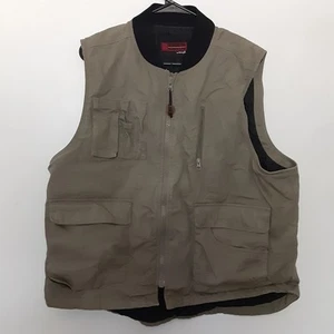 Wrangler Riggs Workwear Men's Beige Work Vest XL READ - Picture 1 of 11
