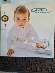 GRID EVOLVER EX/VG DECONSTRUCTION 2LP VINYL TECHNO RECORD DAVE BALL - Picture 1 of 10