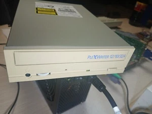 PLEXTOR PX-W1210TA CD-RW DRIVE IDE 12/10/32A WORKS, GREAT LEGENDARY CDRW - Picture 1 of 7