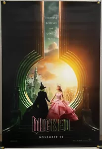 WICKED DS LAMINATO ORIGINALE ONE SHEET POSTER FILM ARIANA GRANDE (2024) - Foto 1 di 1