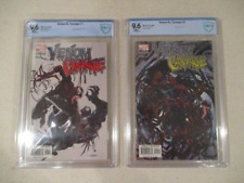 VENOM VS. CARNAGE 1 CBCS 9.6 & 2 CBCS 9.6 BOTH WITH WHITE PAGES