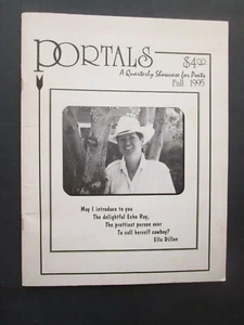 PORTALS a Quarterly Showcase for Poets FALL 1995 - Picture 1 of 5