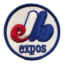 1977 ERA MONTREAL EXPOS MLB BASEBALL VINTAGE 3" ROUND TEAM LOGO PATCH