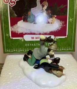 Dept 56 A Christmas Story The Last Straw Ralphie Beats Bully Scut Farkus Fight - Picture 1 of 12