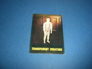 OUTER LIMITS trading card #3 Bubbles Inc. 1964 tv horror sci-fi PRINTED IN USA - Picture 1 of 5