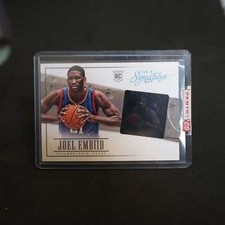 2013-14 Panini Signatures Draft Exchange Joel Embiid #3