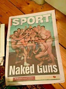 Herald Sun Sport Weekend 1999 Grand Final: September 27, 1999. Naked Guns - LGBT - Picture 1 of 1