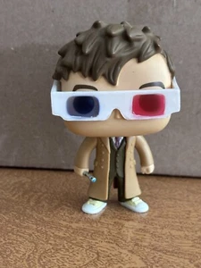 Funko POP! ~ Doctor Who ~ Tenth Doctor ~ (3D Glasses) Hot Topic ~ NO BOX OOB - Picture 1 of 6