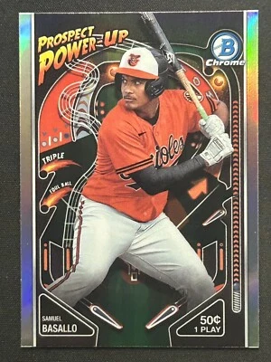2024 Bowman Prospect Power Up #PP-8 Samuel Basallo Baltimore Orioles - Image 1 of 4