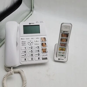 Telefon przewodowy Geemarc DECT295COMBIWHVDE - Zdjęcie 1 z 4