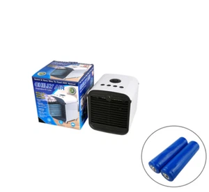 New 2021 Mini Multi-function Air Cooler Home MiniUSB Small Air Conditioning Fan - Picture 1 of 2