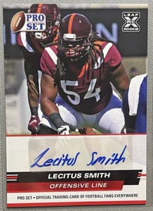 Leaf Pro Set Draft 2022 automático rojo Lecitus Smith #PSA-LS1 automático - Imagen 1 de 2