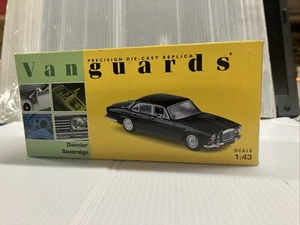 Vanguards Corgi 1:43 Daimler Sovereign Dark Blue VA08800 New In Box - Picture 1 of 3