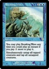 BREAKING WAVE - MTG Invasion Rare Sorcery
