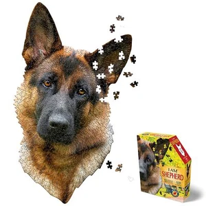 Madd Capp: I Am Shepard - 550 Piece Dog Shaped Jigsaw Puzzle - Picture 1 of 9