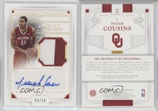 2016 Panini National Treasures Collegiate Gold /10 Isaiah Cousins Rookie Auto RC
