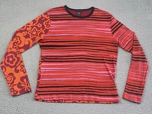 CUSTO BARCELONA 90s Vintage Shirt Size L Long Sleeve Graphic T-Shirt Unisex EXC - Picture 1 of 12