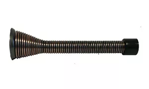 10 nuovi fermaporta a molla marrone scuro 3 3/4" bronzo lucidato ad olio - Foto 1 di 1
