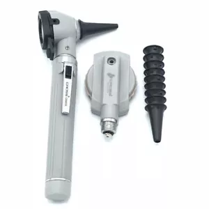 Juego de otoscopio y oftalmoscopio de bolsillo de fibra óptica LED Cross Canada 11-104 gris - Imagen 1 de 3