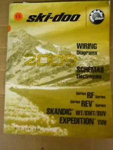 SKI-DOO 2009 DIAGRAMAS DE CABLEADO FABRICANTE FABRICANTE FABRICANTE DE EQUIPOS ORIGINALES LIBRO DE REPARACIÓN SERVICIO MANUAL 219100355 - Imagen 1 de 6