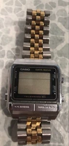 Casio Watch DB-510 Databank Vintage Needs New Battery Fitted - Picture 1 of 8