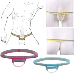 Booster Bandage Enhancer Ball Lifter Mens Jockstrap Underwear G-string Ring - Picture 1 of 10