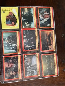 Lote de 8 tarjetas coleccionables de películas Dune 1984 Fleer - ¡Completa tu conjunto! - Imagen 1 de 8