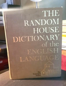 The Random House Dictionary of the English Language (1967, Hardcover) LARGE NICE - Imagen 1 de 13