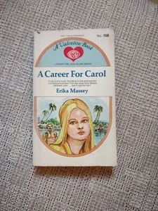 A Career For Carol By Erika Massey Valentine Book 1967 Paperback - Picture 1 of 7