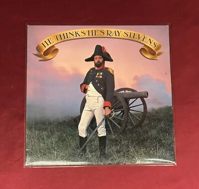 Ray Stevens “He Thinks He's Ray Stevens” Vinyl 12” LP MCA-5517 • 1984 Record - Image 1 of 4