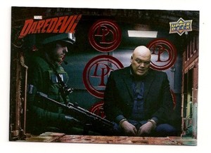 2018 UPPER DECK DAREDEVIL SEASON 1 & 2 DAREDEVIL RED PARALLEL #52 FISK #235/299