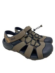 Teva Herren Flintwood 1118941 Türkischer Kaffee Wandern Sandalen Herren Größe 11 Feuersteinholz - Bild 1 von 8