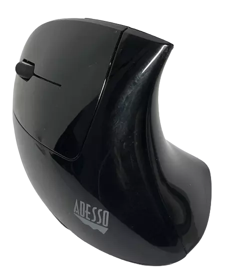 Adesso iMouse E90 Wireless Left-Handed Vertical Ergonomic Mouse + USB Receiver  - Image 1 of 1