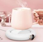 3 Levels Smart Usb Coffee Mug Warmer Lcd Tea Milk Cup Heater Pad Heating Plate