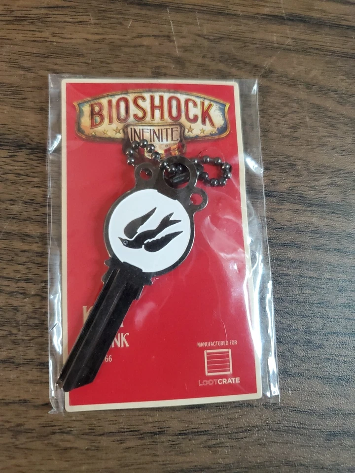 Bioshock Infinite Key Blank Keychain Loot Crate - Image 1 of 4