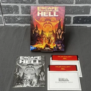 Escape from Hell PC Spiel 3,5 Disk Disc IBM PC 1990 komplett Electronic Arts - Bild 1 von 3