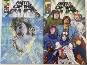 BATTLE OF THE PLANETS 2002 WIZARD/TOP COW 1/2. NUMBER 1. (2 ISSUE LOT). - Imagen 1 de 10