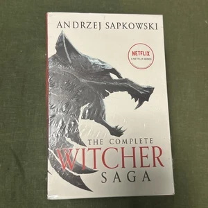 The Complete Witcher Saga 5 Paperback Book Box Set Andrzej Sapkowski - New - Picture 1 of 3