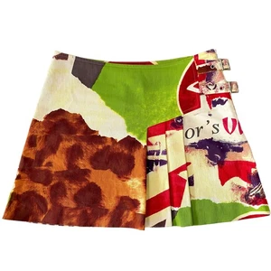 DIOR Dior Victim Collection Mini Skirt by John Galliano SIZE US 6 - Picture 1 of 8