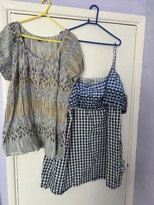 Woman Bundle Of Summer Top And Dress Size 22 By Next /asos - Picture 1 of 24