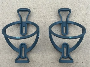 Pair of Elite T-Race Water Bottle Cages - Gray - Picture 1 of 7