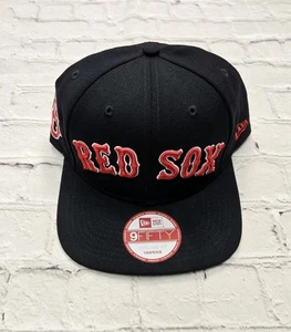 Boston Red Sox XL Script 9fifty New Era Snapback MLB NUOVO - Foto 1 di 9