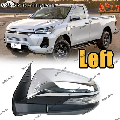 Espejo retrovisor izquierdo Toyota Hilux 2015 2016-2020 automático plegable 5 pines Foto 1 de 4
