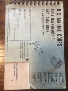 I.S. Marine Corps Gewehr Schießschiff und Datenbuch Juli 1963 - Bild 1 von 4