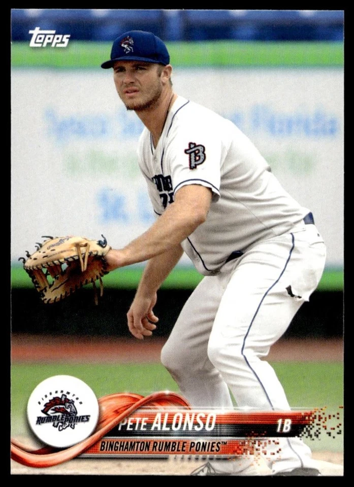 2018 Topps Pro Debut Pete Alonso New York Mets #102 A1 - Image 1 of 2