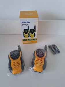 Talkie-walkie binatone latitude 100 Twin Pack noir jaune NEUF - Photo 1/5