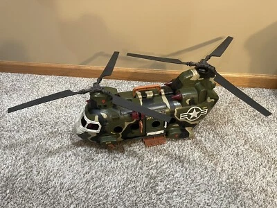 Helicóptero Militar Chap Mei 18" Largo Soldado A Force Chinook-no completo/piezas Foto 1 de 4