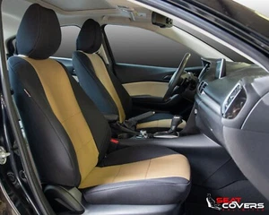 CUSTOM NEOPRENE FRONT & REAR SEAT COVERS for 2017-2020 Ford Raptor Extended Cab - Picture 1 of 3