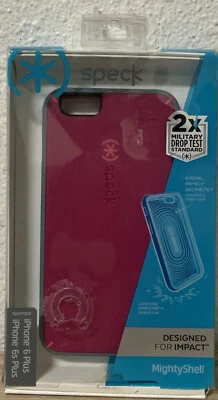 📀 Funda Speck Mighty Shell Fucsia/Gris - iPhone 6/6S PLUS Foto 1 de 3